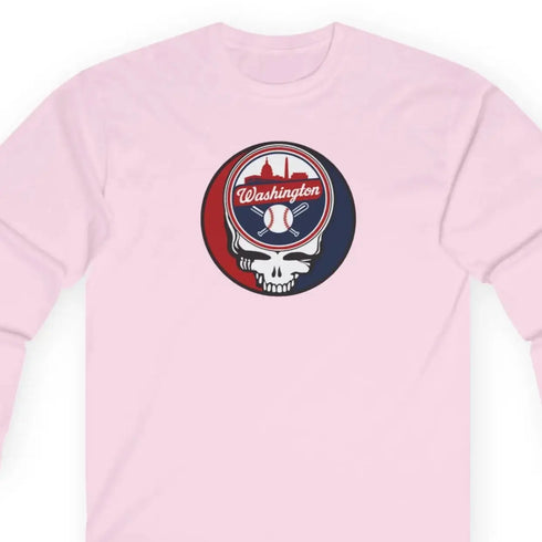 Grateful Dead - Washington Nationals Grateful Dead Long Sleeve Tee - MLB - StealieShop